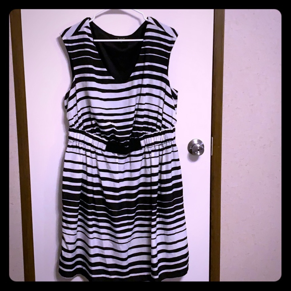 Black and White Dress